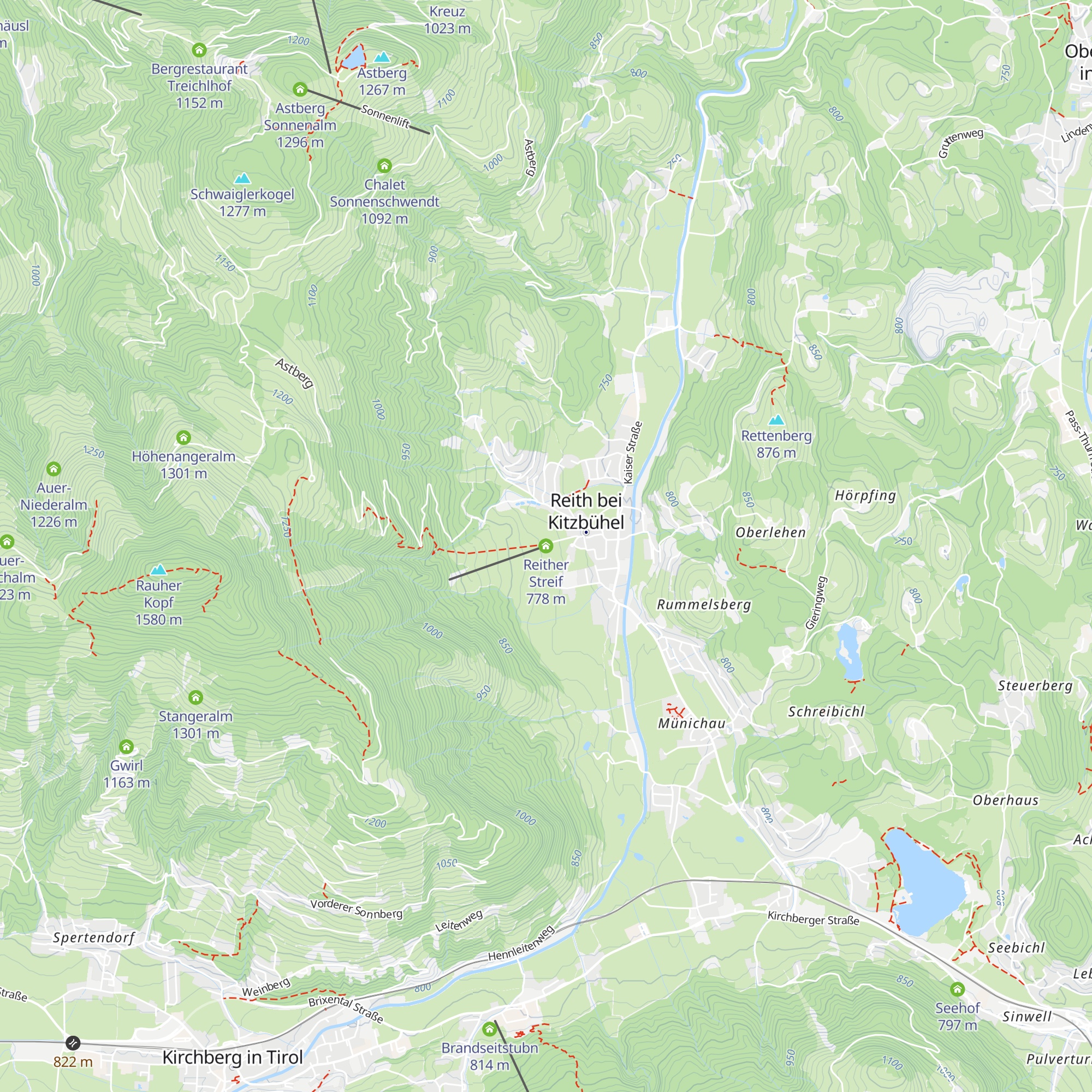 Reither Streif map