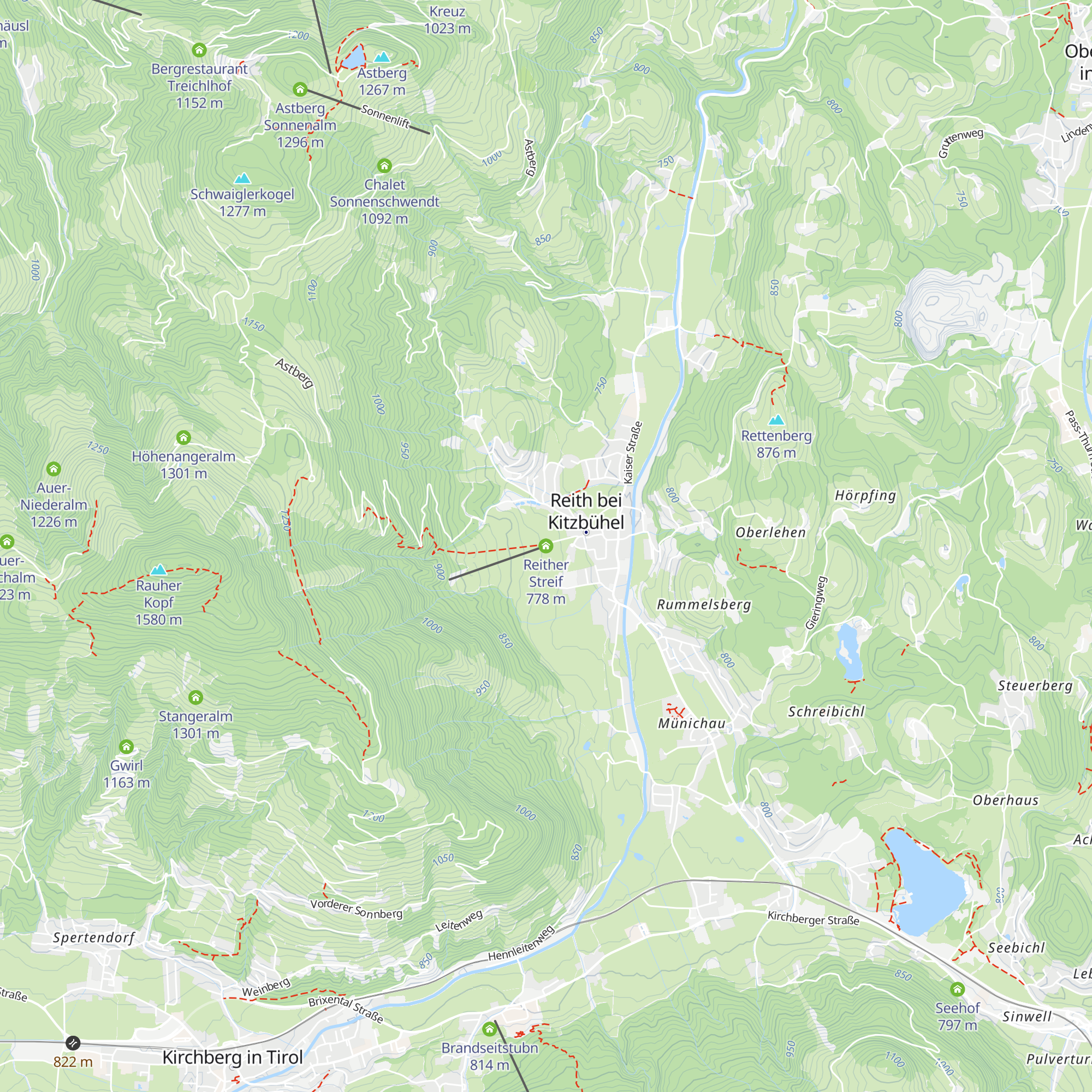 Reither Streif map