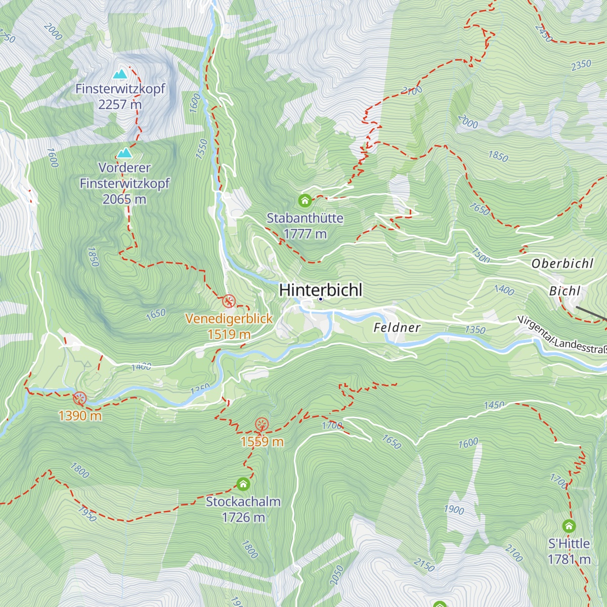 Gasthof Islitzer map