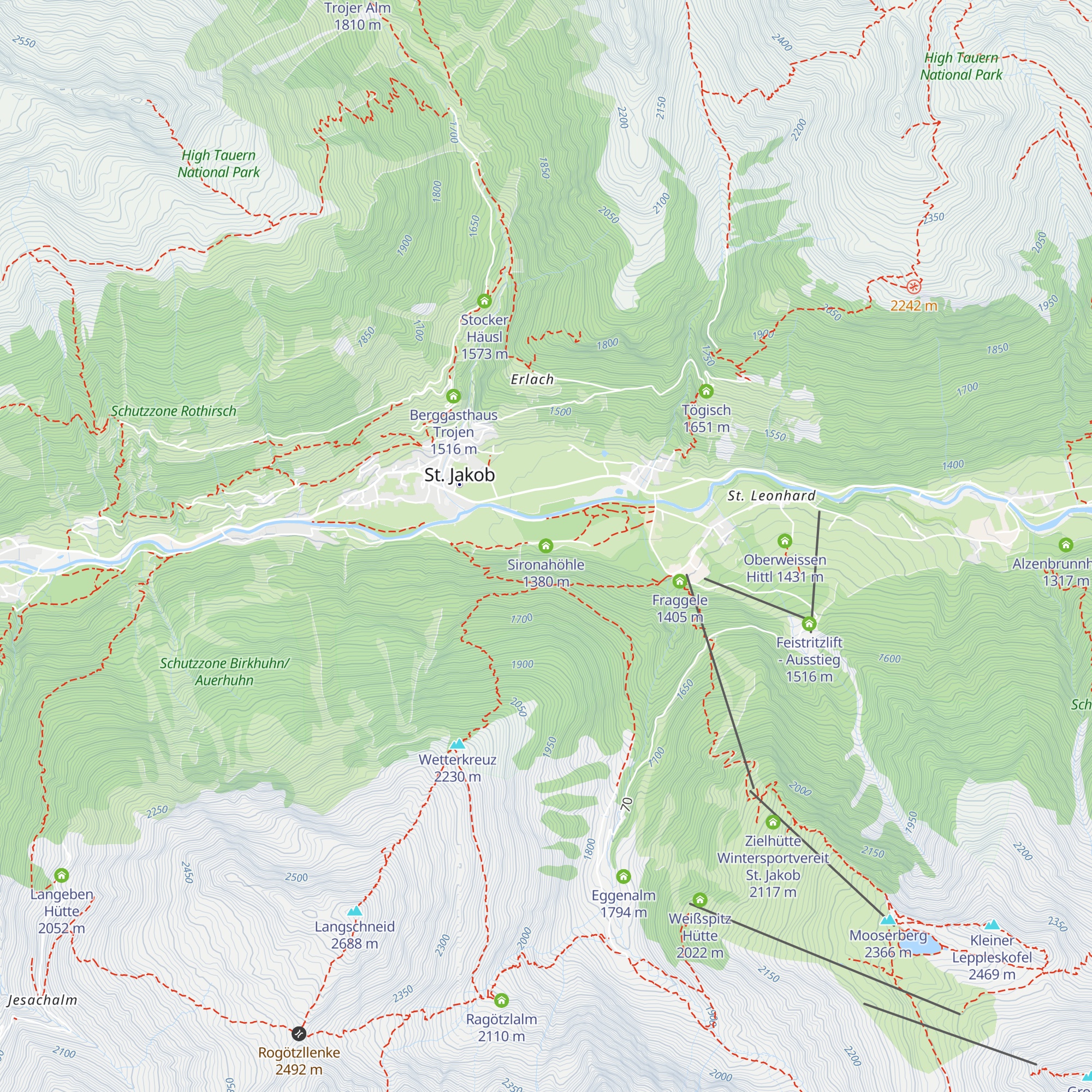 Sironahöhle map