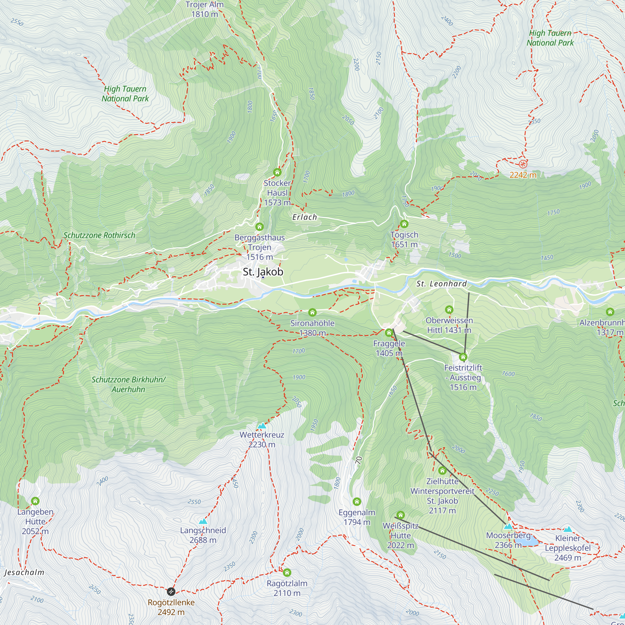Sironahöhle map