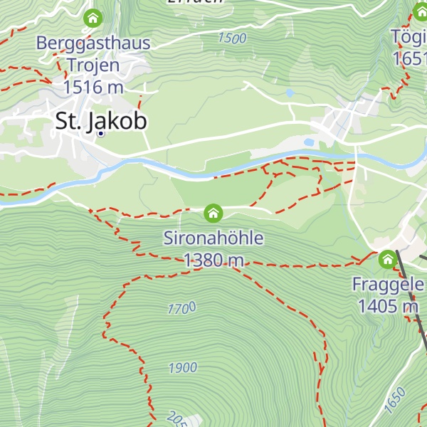 Map of Sironahöhle