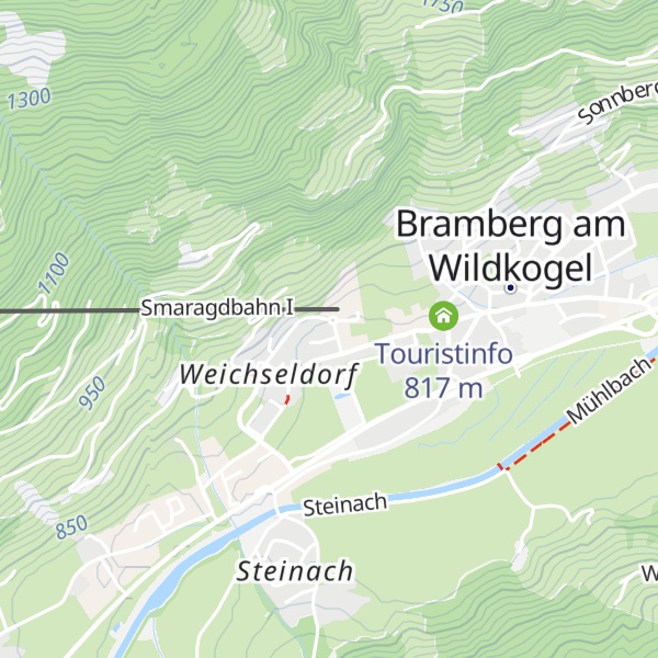 Map of Bergschmied