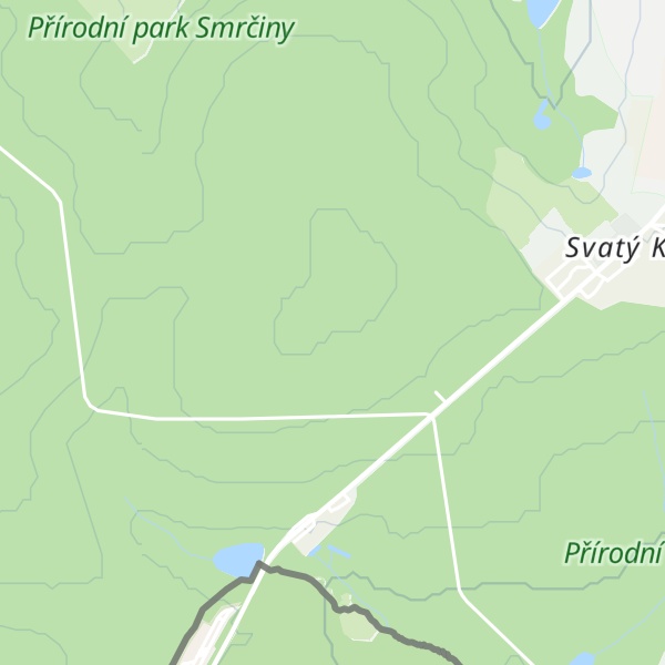 Map of U rozcestí