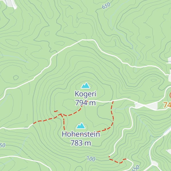 Map of Kogeri