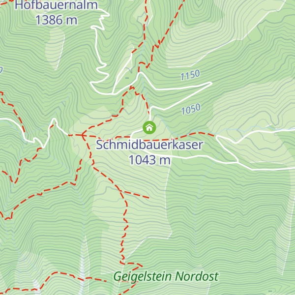 Map of Bergerkaser