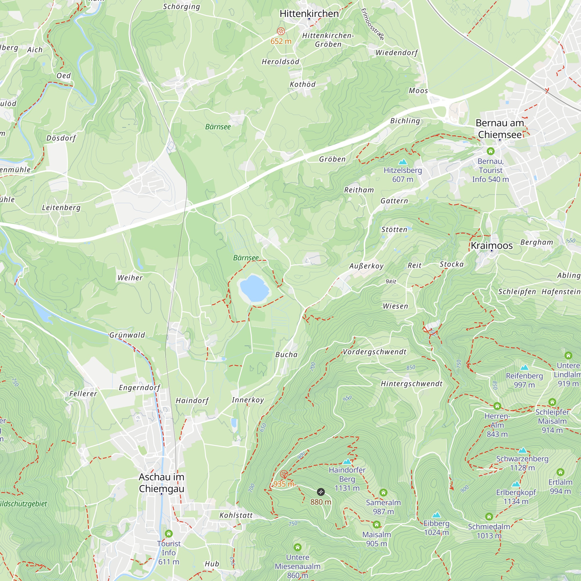 Ferienwohnungen Kramer map
