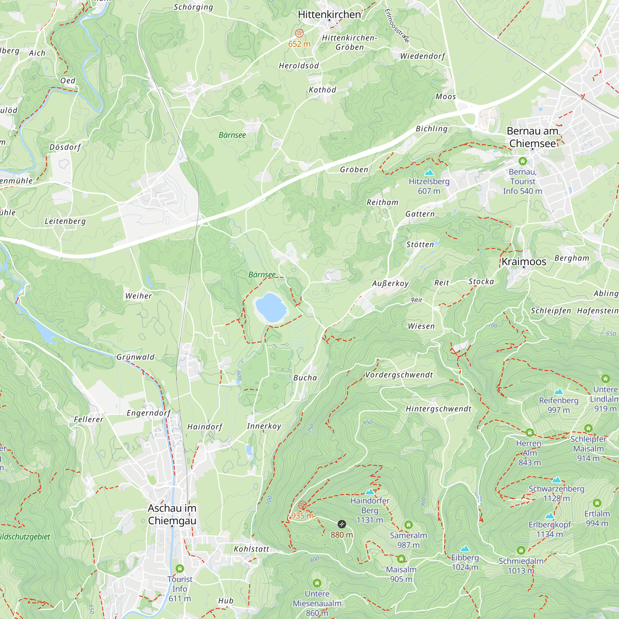 Ferienwohnungen Kramer map