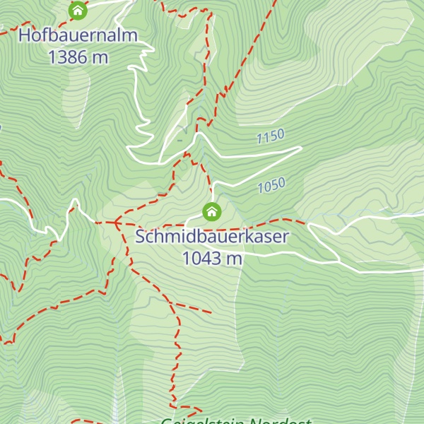 Map of Schmidbauerkaser