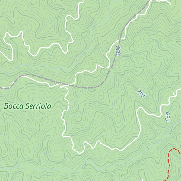 Map of Monte Piancordino