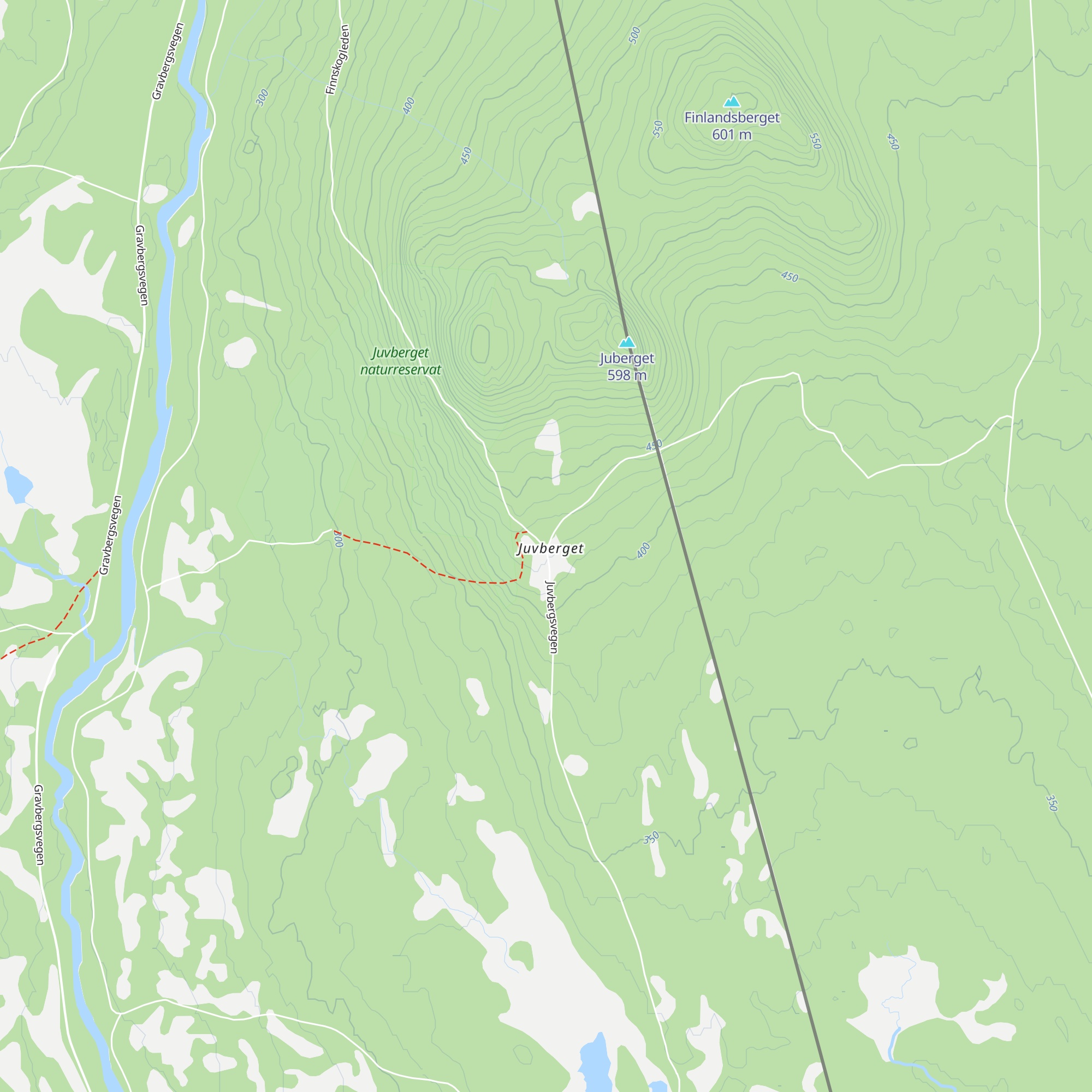 Drengestua i Juvberget map