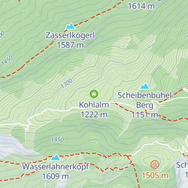 Map of Kohlalm