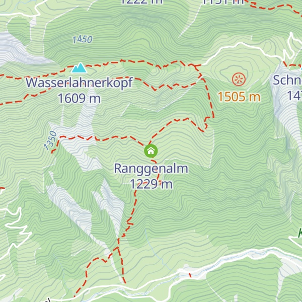 Map of Ranggenalm