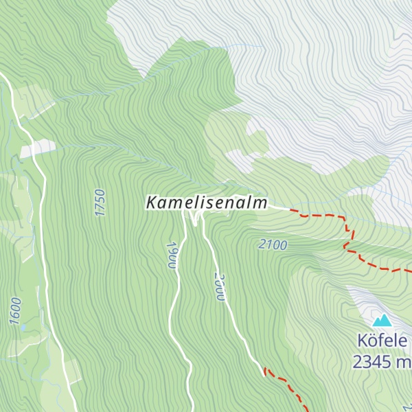 Map of Fatimakapelle Kamelisenalm