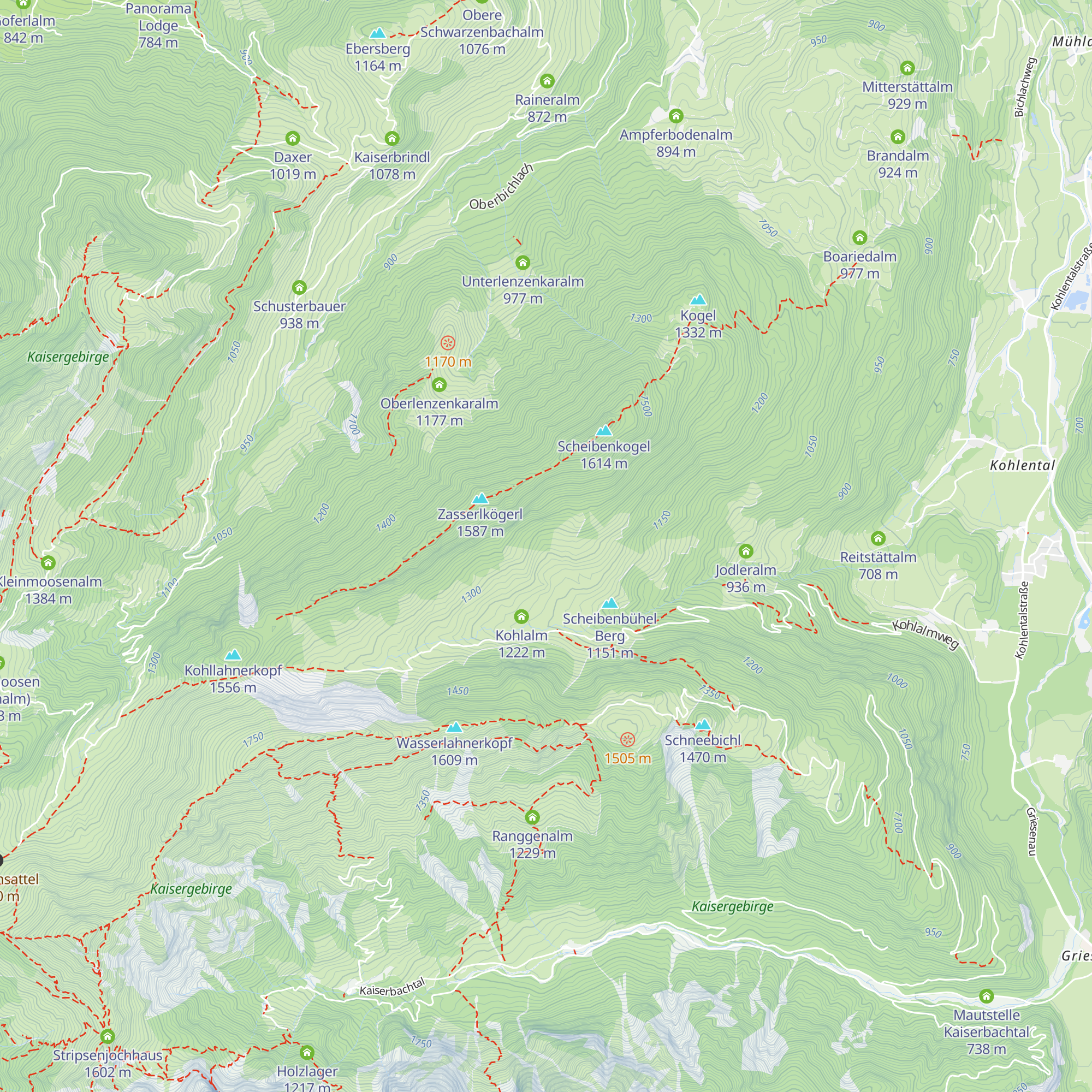 Weißwandhütte (Jagdhütte) map