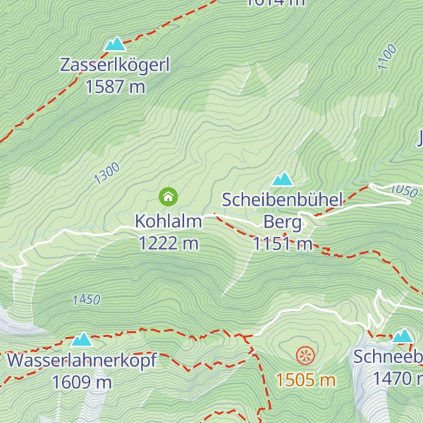 Map of Berggasthof Kohlalm