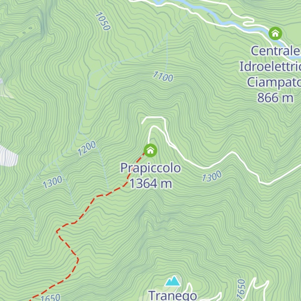 Map of Prapiccolo