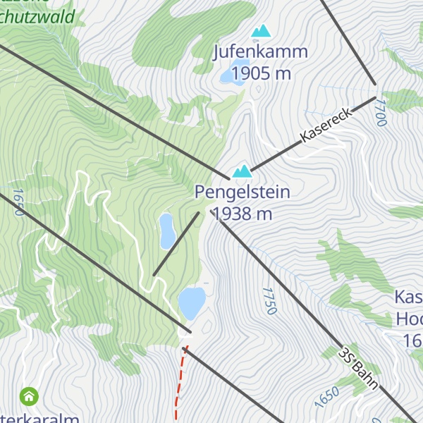 Map of S3 Bahn - Gondel