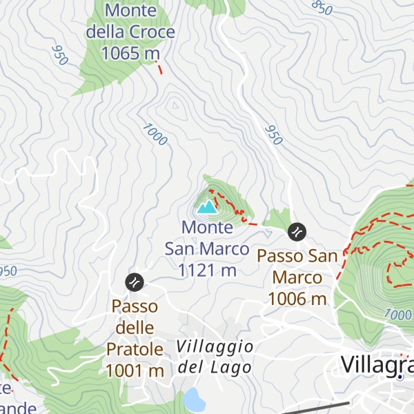 Map of Monte San Marco