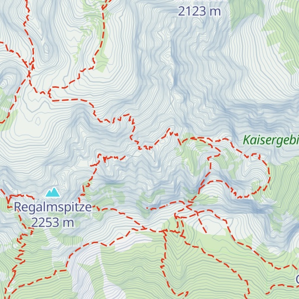 Map of Ackerlspitze