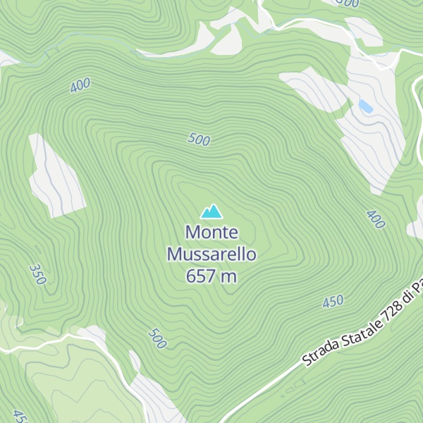 Map of Monte Mussarello