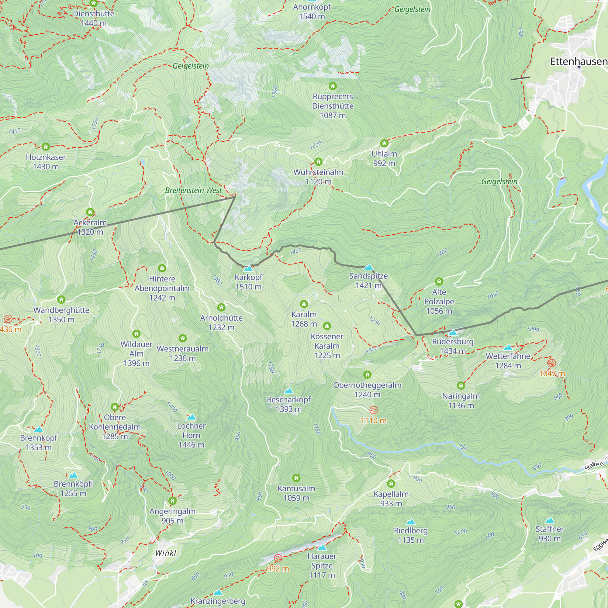 Karalm map