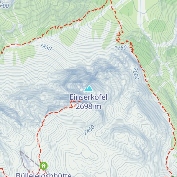 Map of Einserkofel