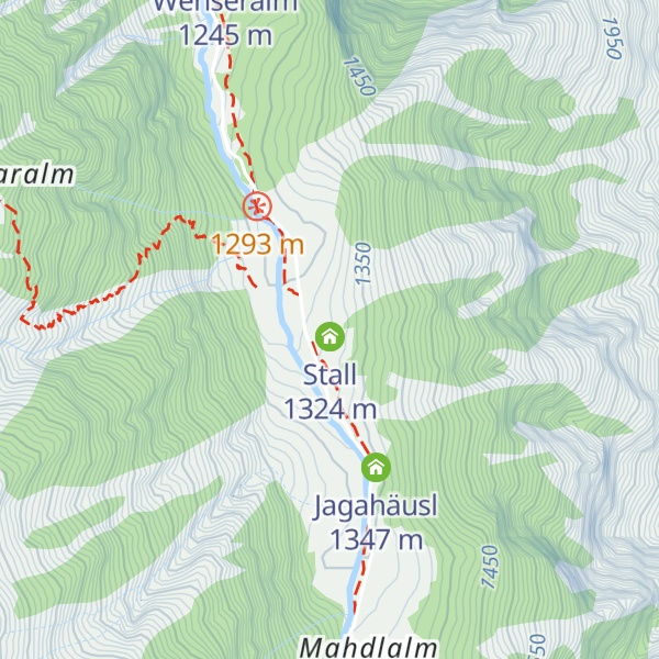 Map of Hauseralm