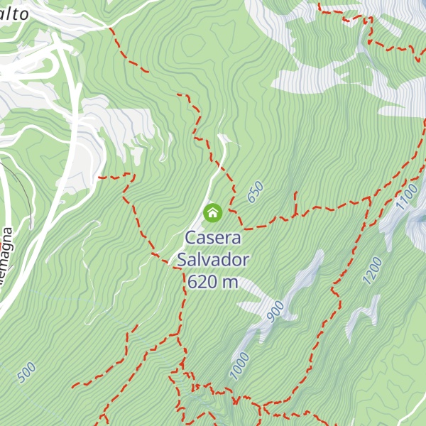 Map of Casera Salvador