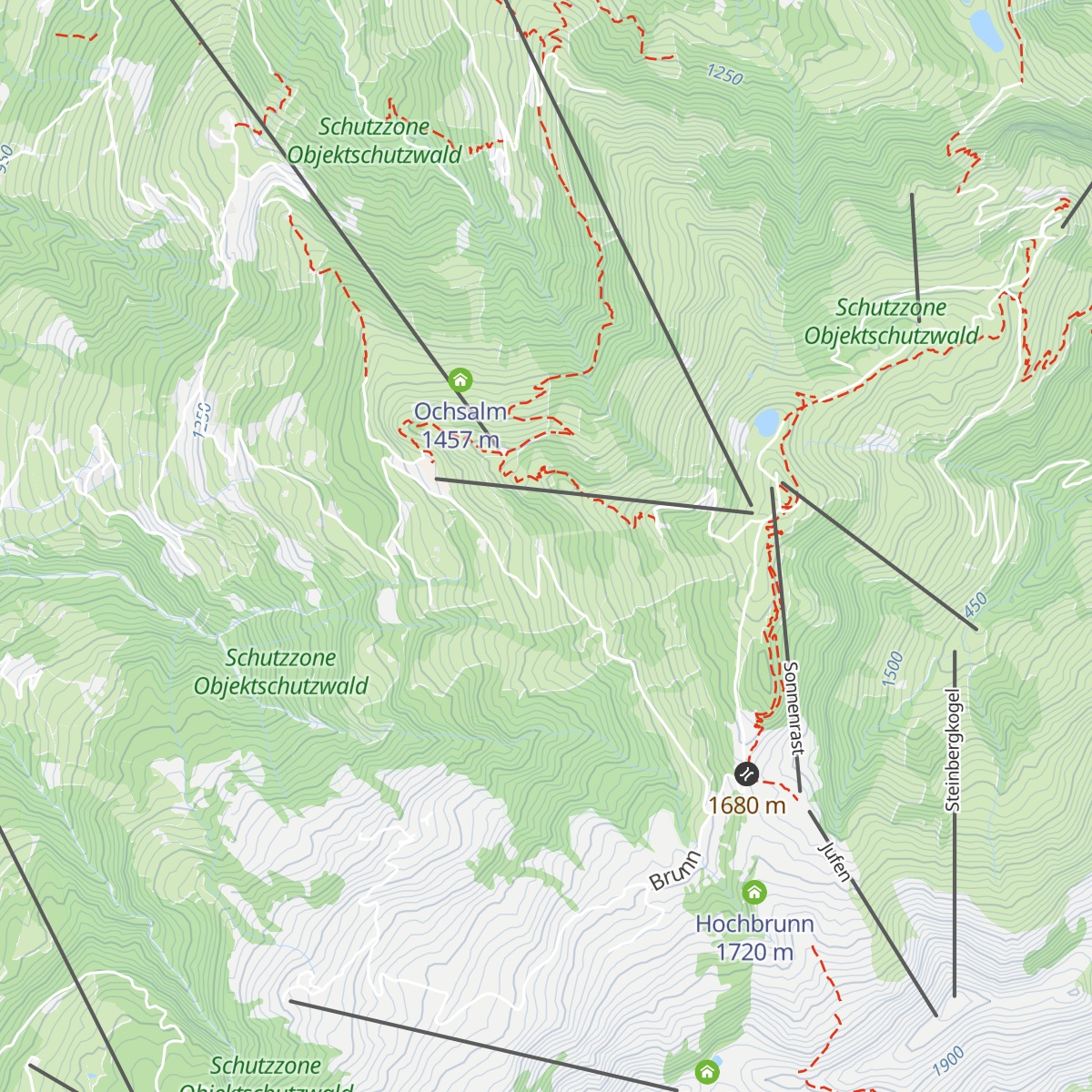 Kasseralm map