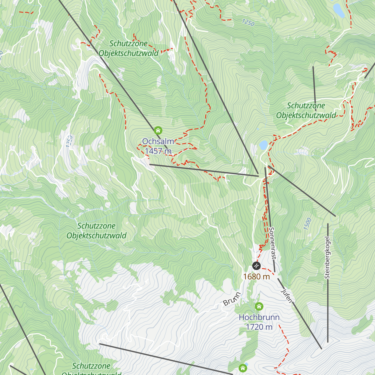 Kasseralm map