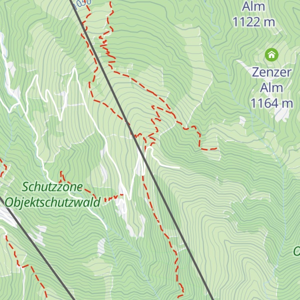 Map of Gasthof Fleckalm