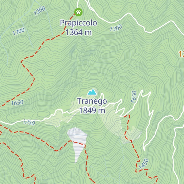Map of Tranego