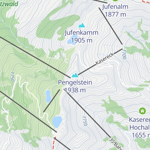 Map of Pengelstein