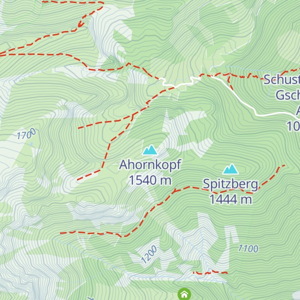 Map of Ahornkopf