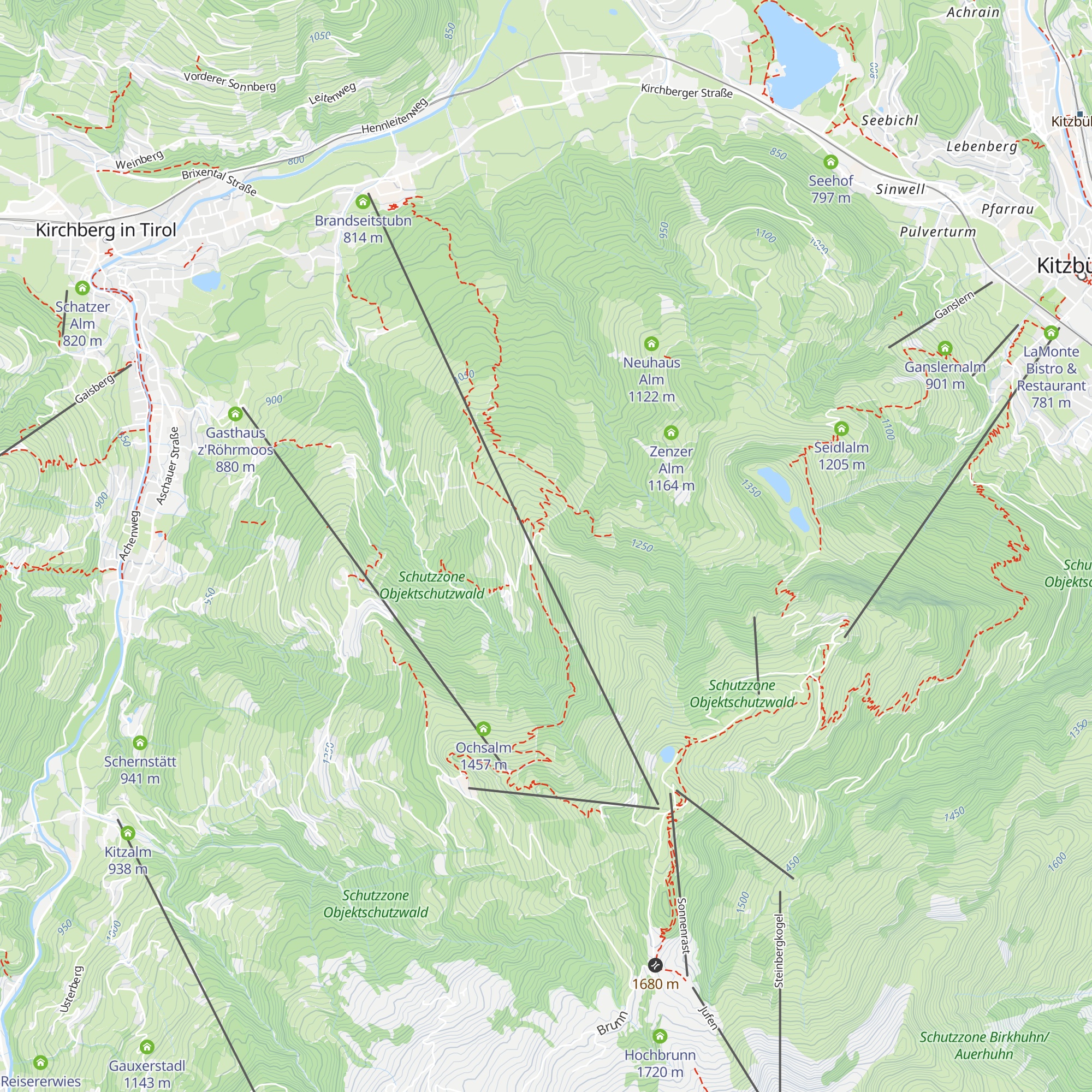 Untere Fleckalm map