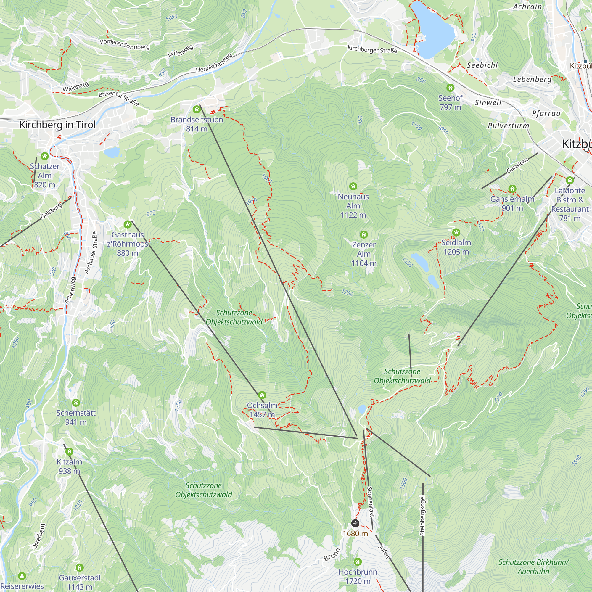 Untere Fleckalm map