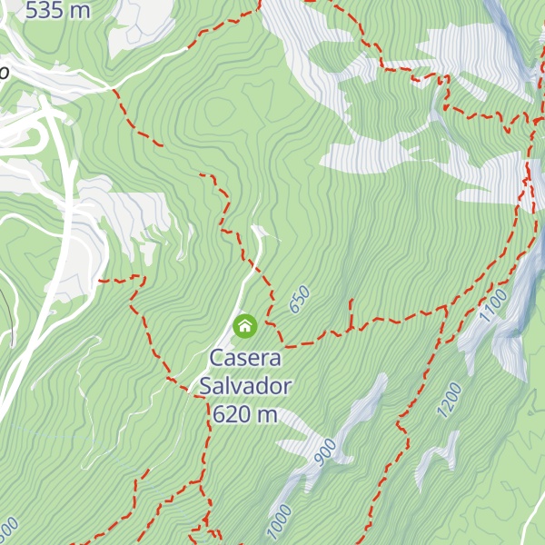 Map of Casera Lastrona