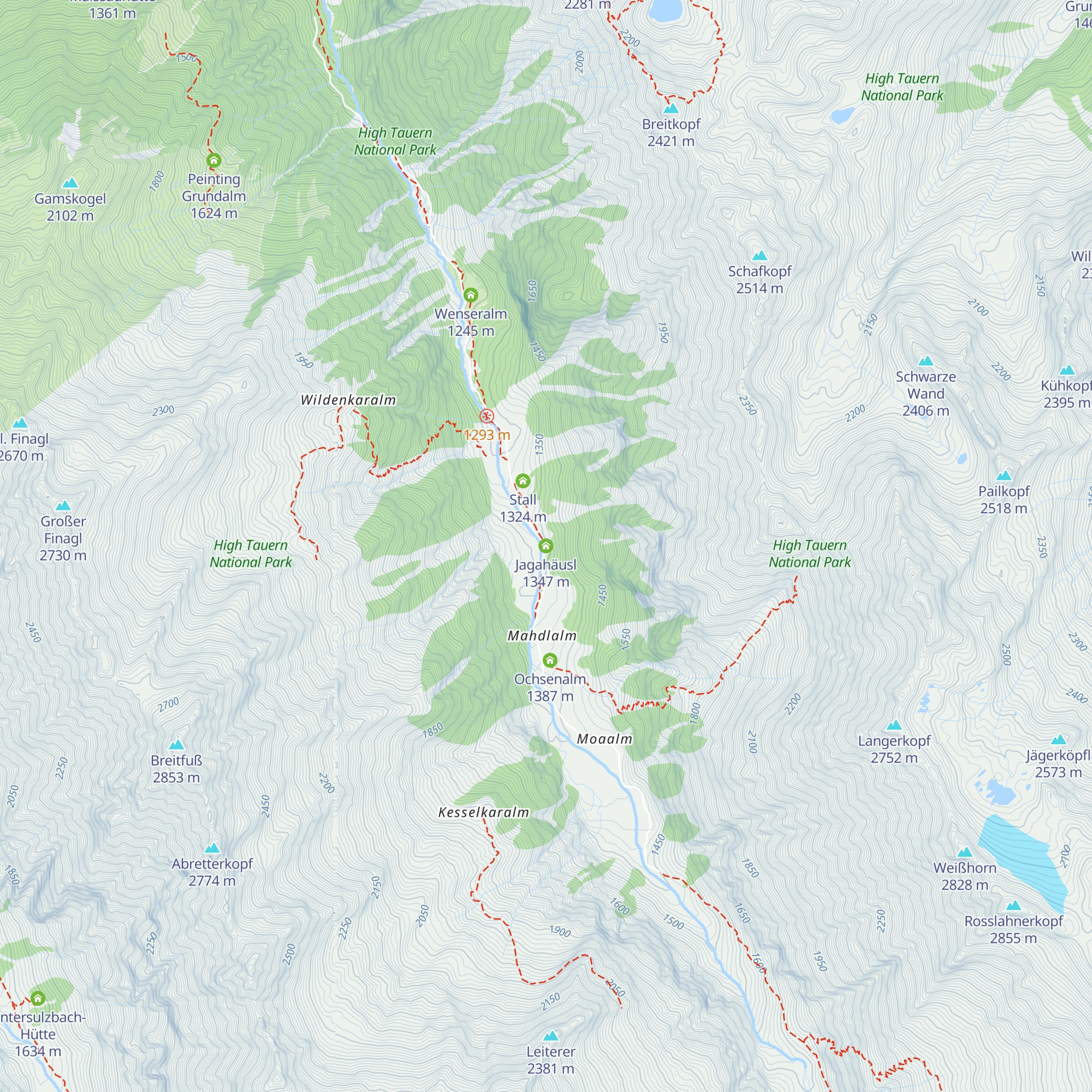 Jagahäusl map