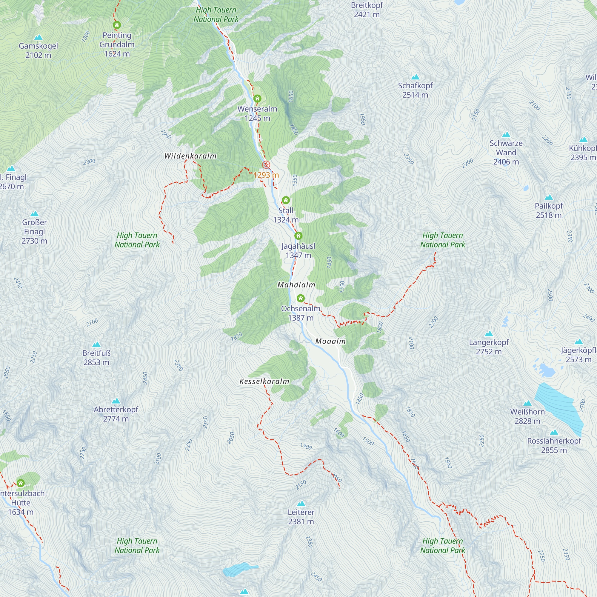 Alpenrose map