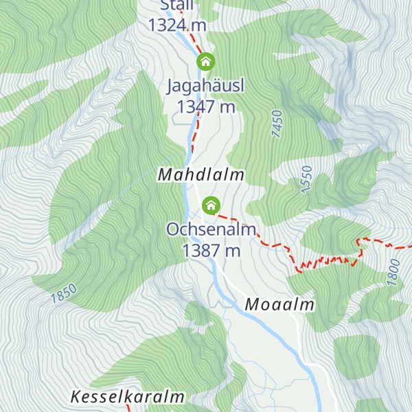 Map of Alpenrose