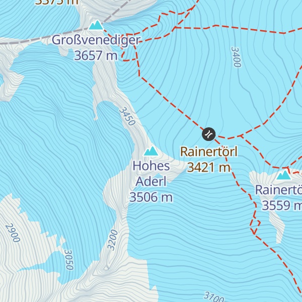 Map of Hohes Aderl