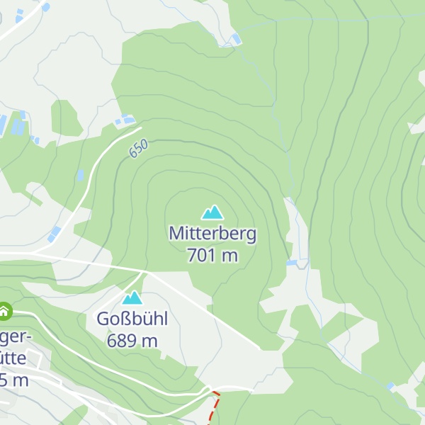 Map of Mitterberg