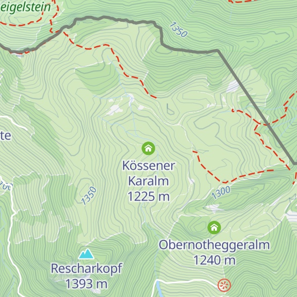 Map of Kössener Karalm