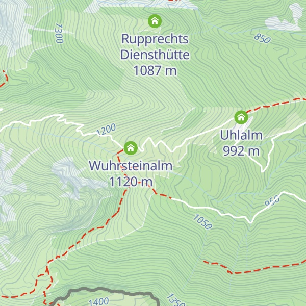 Map of Weitlechnerkaser