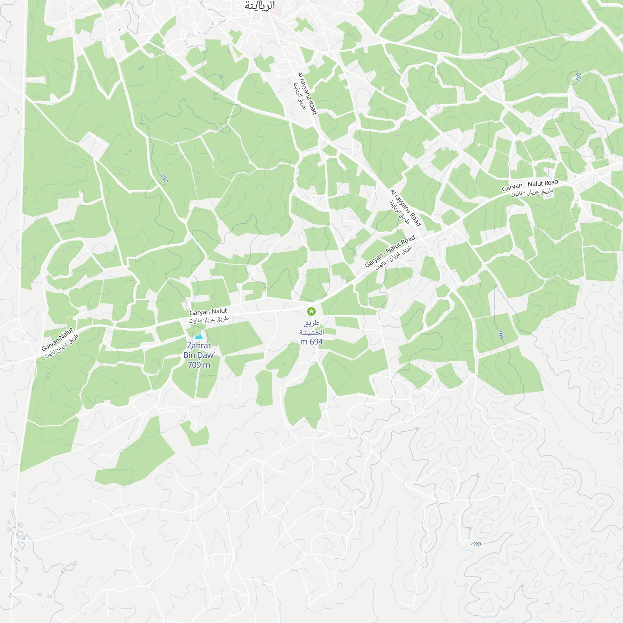 طريق الخشيشة map