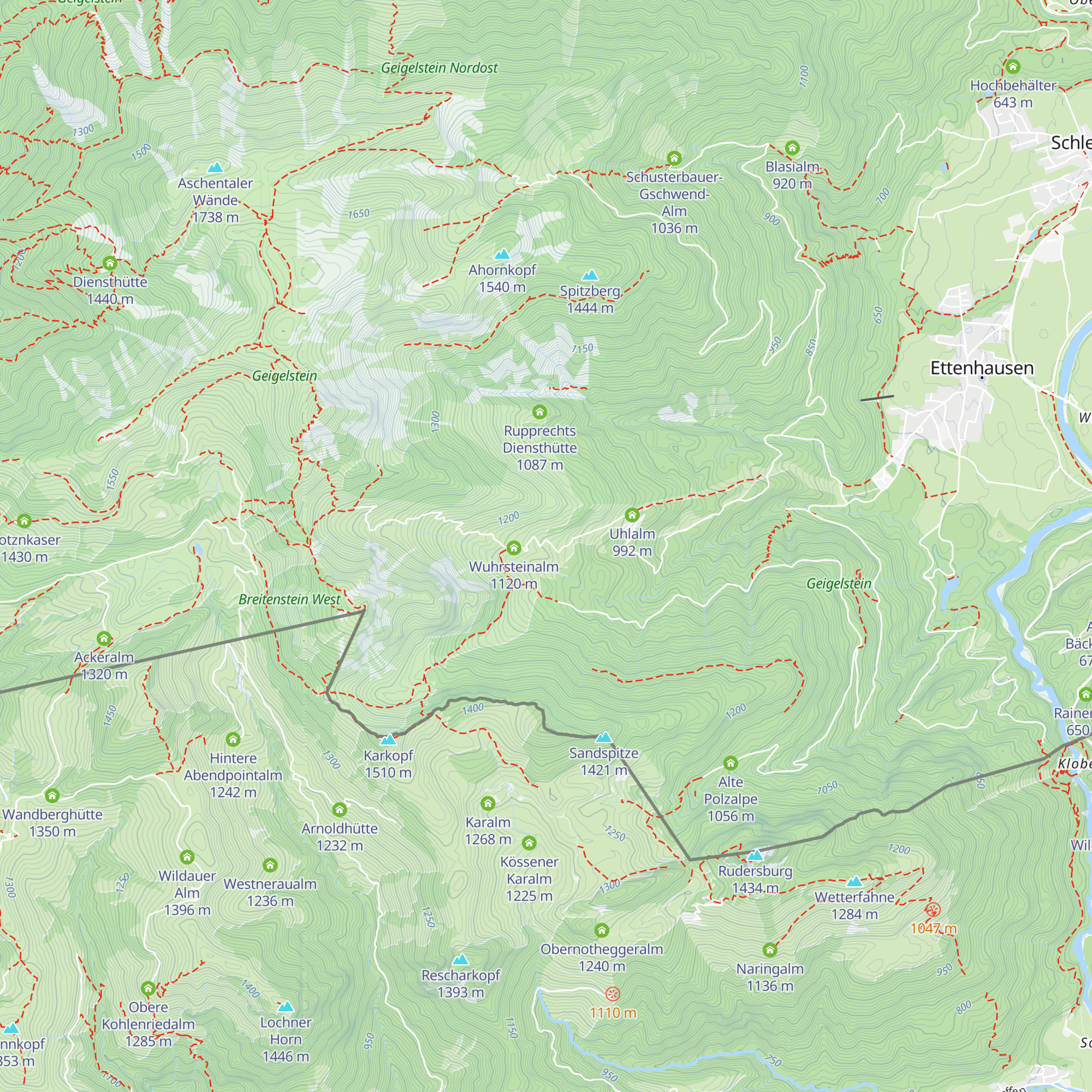 Rachlkaser map