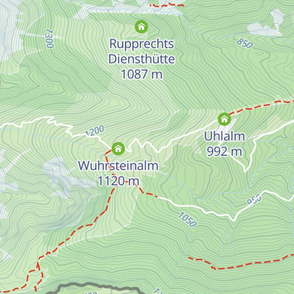 Map of Rachlkaser