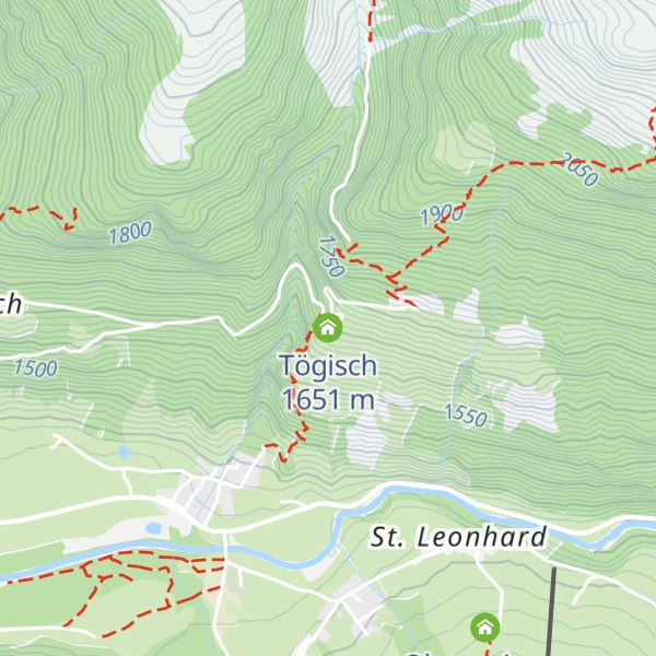 Map of Tögisch