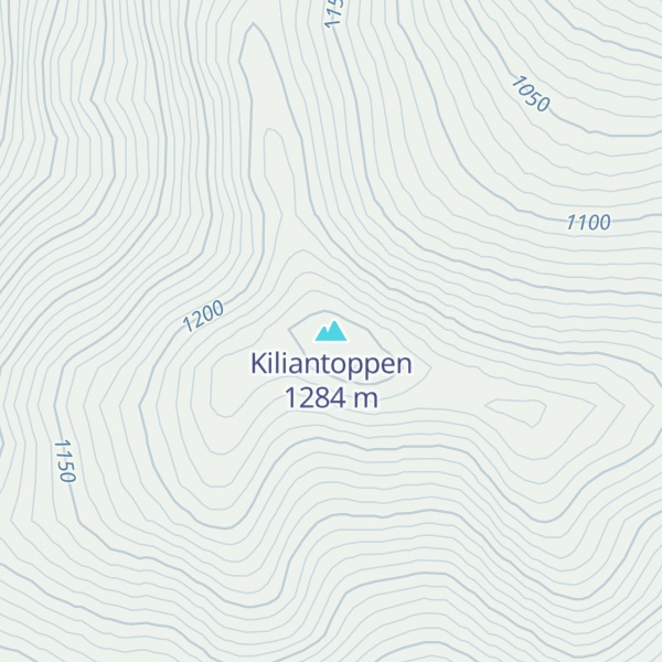 Map of Kiliantoppen